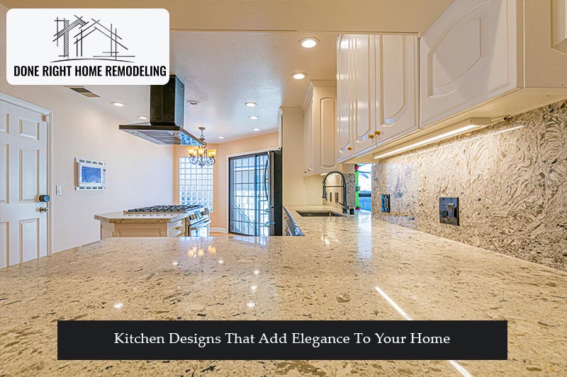 Kitchen Designs That Add Elegance To Your Home