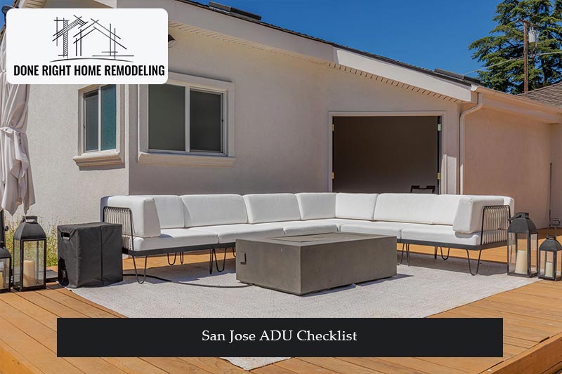 San Jose ADU Checklist